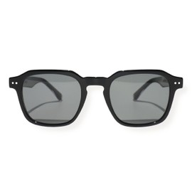 KIAURA Lautner Premium UV400 Polarized Sunglasses, XL & Original, Shape Memory Acetate Frames, Scratch-Resistant Lenses, Black Crystal, Black Crystal - XL