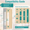 MaxxGeek Flat Slot Storm Door Handle Complete Set, Mortise Keyed