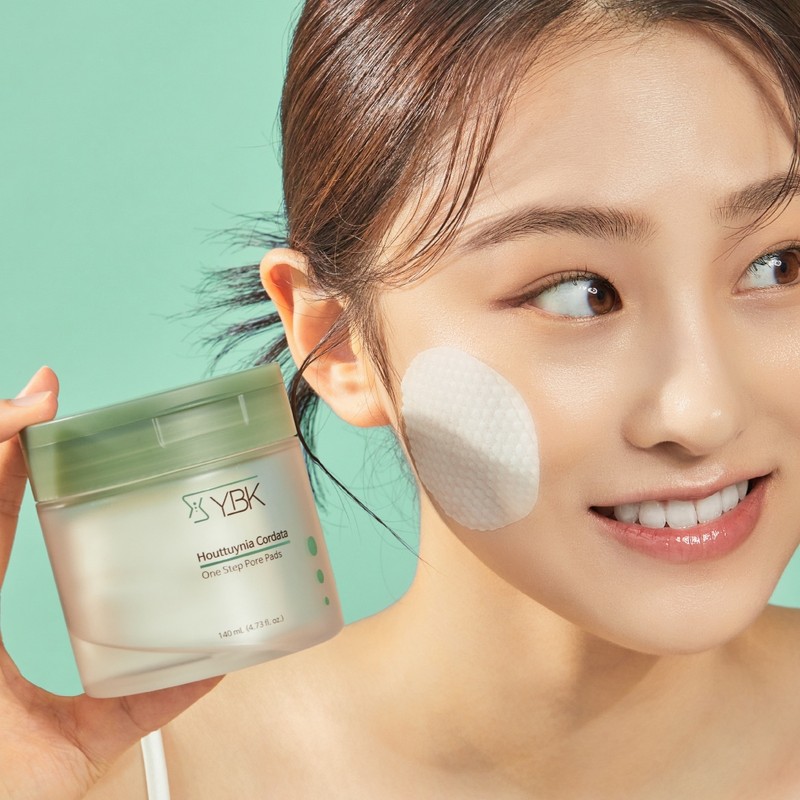YBK Houttuynia cordata One Step Pore Pad 140ml (60 sheets)