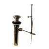 Westbrass D412-2-03 Pop-Up Bathroom Sink Drain Assembly Stopper with Lift