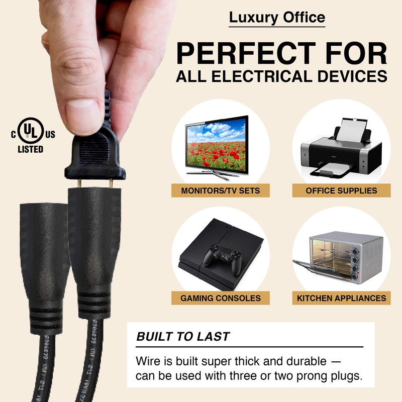 2 Way Power Splitter and 3' Extension Cord - 3