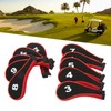 10Pcs Golf Club Head Cover Neoprene Golf Head Cover for