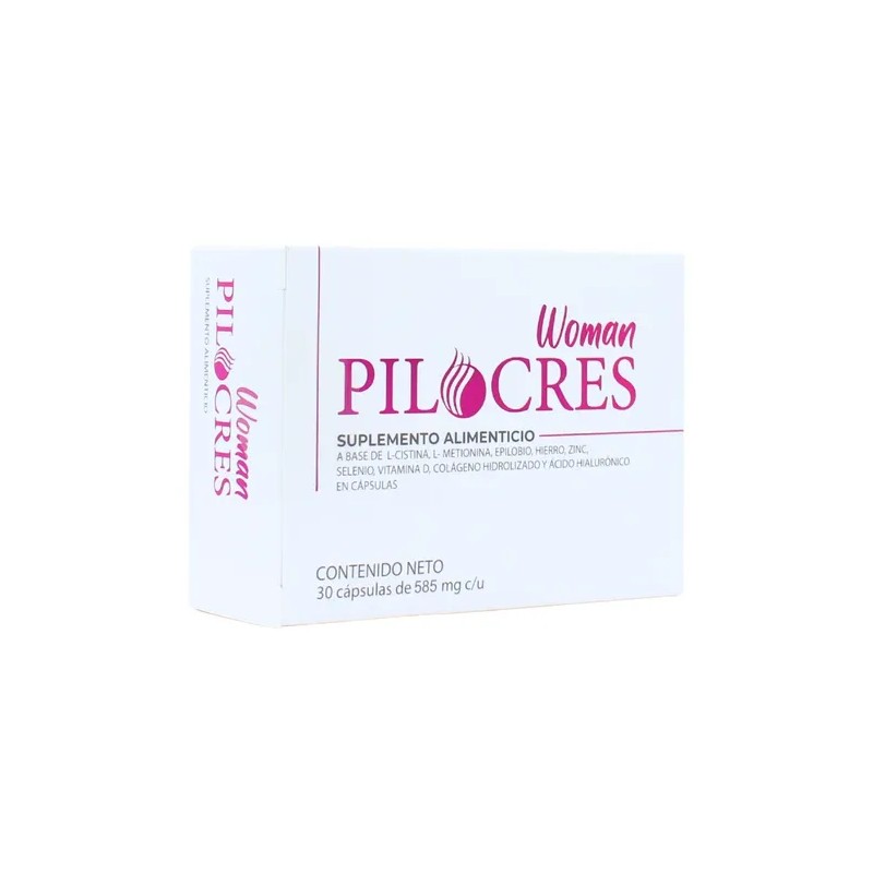 Pilocres Woman Suplemento Alimenticio 30 Capsulas