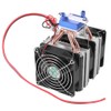 Thermoelectric Cooler, DC 12V Thermoelectric Cooler Peltier System Semiconductor Refrigeration