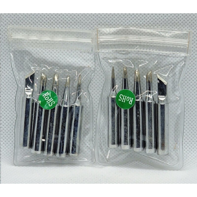 x10 Soldering Iron Tips 936 iron head, Rapid heat conduction