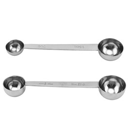 2PCS Stainless Steel Measuring Spoons Set, 30g /15g/5g Double Sided Measuring Teaspoons, Kitchen Baking Utensils for Measuring Dry and Liquid Ingredients