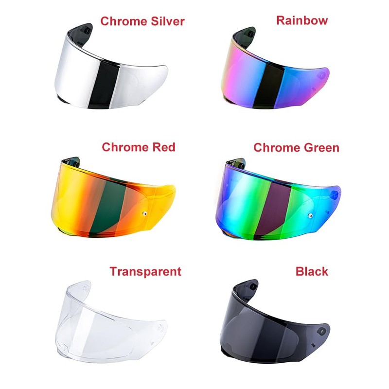 JQF Gear Motorcycle Helmet Visor for Assault/Rapid/Stream Outer Face Shield