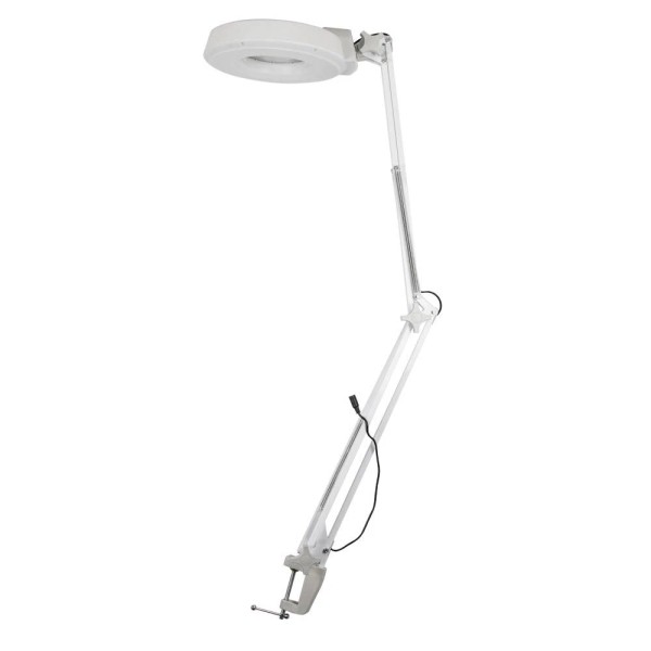 Unbranded 10X Magnifying Lamp with Clamp Mount for Desk Table