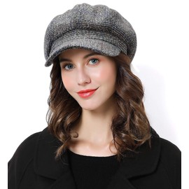 YOUTHGO Boinas Mujer Francesa Sombreros Gorros Beret Francés Hats Caliente Invierno Clásico Regalo Beanie Cozy