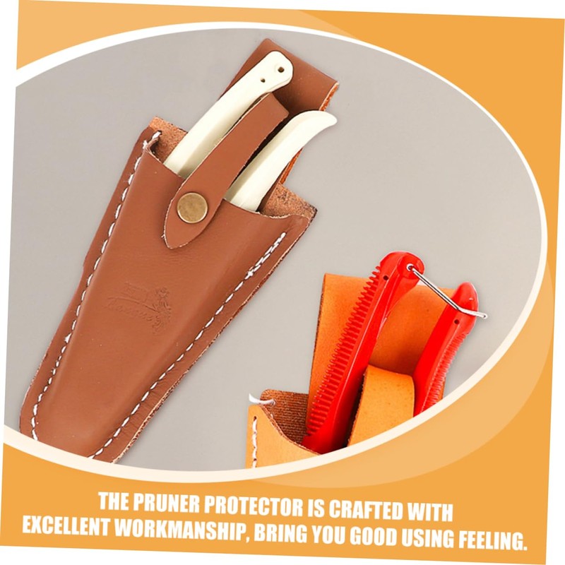 SEWACC 2pcs Scissor Cover for Pruner Durable Protective Pouch Holders