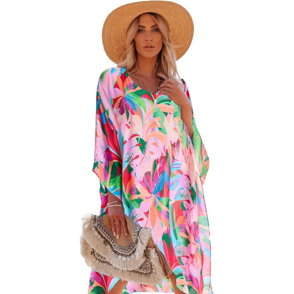 Breezy Lane Kaftan Cover Up Beachwear for Women Beach Dress