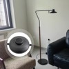 Asjeumt 6ft Foot Switch Lamp Cord Replacement, Black Floor Light
