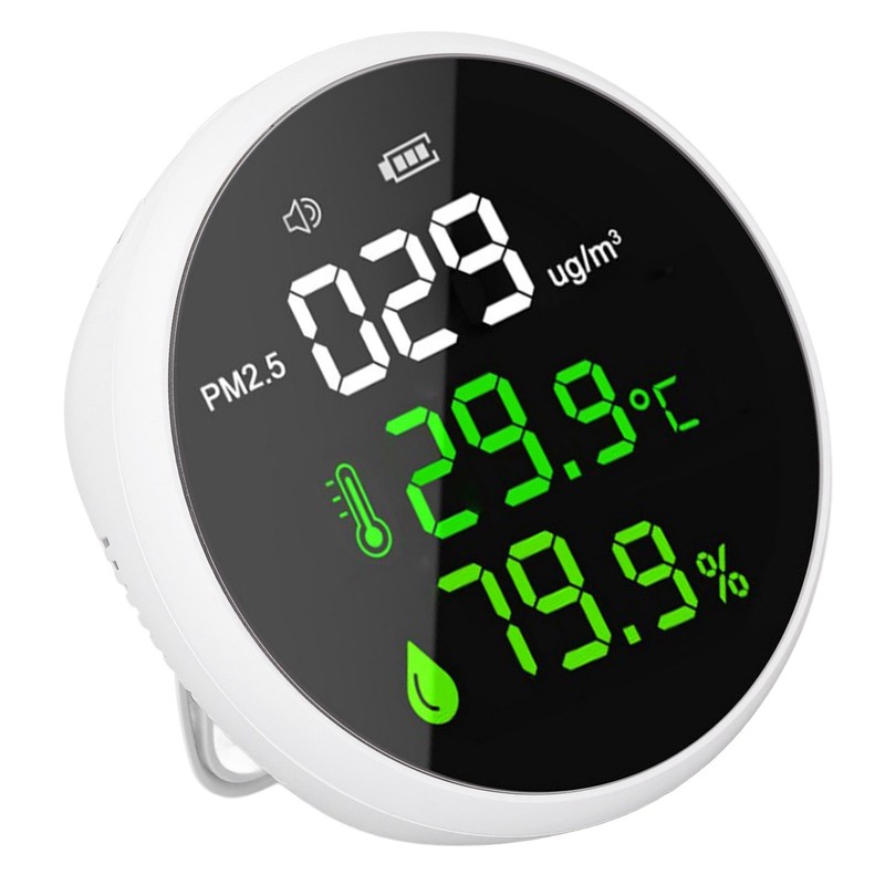 Air Quality Monitor Indoor PM2.5 Meter Mini Portable Smart Sensor