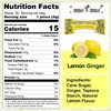 Gem Gem Ginger Candy Chewy Ginger Chews (Lemon, 5.0 oz,