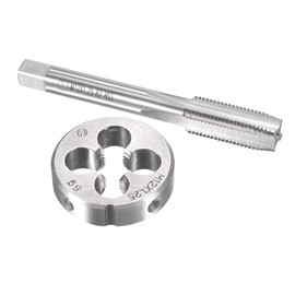 sourcing map Tap M12 x 1.25 mm with Alloy Tool