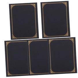 Operitacx Letter Size Certificate Holders Gold Foil Award Wedding Graduation Id Birth Certificates Document Organizer