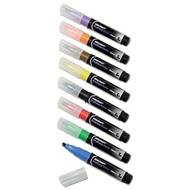 AbilityOne - Dry Erase Marker - Chisel Tip - 8 Color Set 7520-01-186-3605