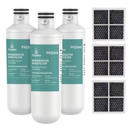 For L-G LRFWS2906S LRMDC2306S LRMWS2906S LRMXS2806S LRSOS2706S LRSXS2706V LFXS26596D Water & Air Filter，3 Pack