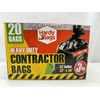 Husky Hardy Bags Heavy Duty Contractor Bags, 3 Mil, 42-Gallon,
