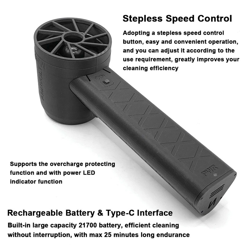 Handheld Ducted Turbofan 64mm Brushless Motor 1kg Thrust Jet Fan