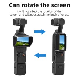 ZJRXM Accessories for DJI Osmo Pocket 3 Screen Sun Protection Screen Sun Visor for DJI Osmo Pocket 3