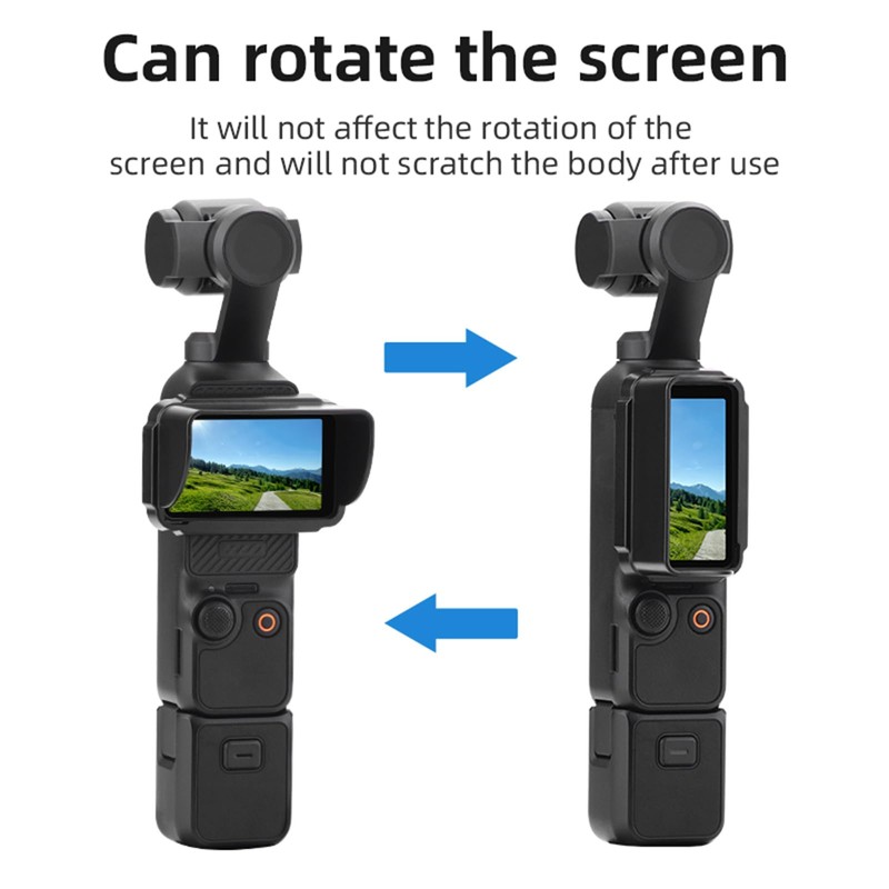 ZJRXM Accessories for DJI Osmo Pocket 3 Screen Sun Protection