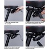 ENLEE Mountain Bike Tow Strap for Kids, Automatic Retractable Outdoor
