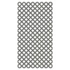4 ft. x 8 ft. Nantucket Gray Garden Vinyl Lattice