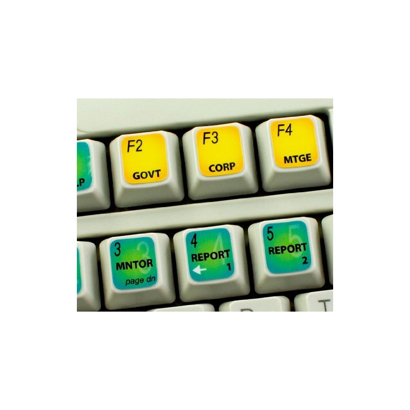 BLOOMBERG TERMINAL NEW KEYBOARD STICKERS SHORTCUTS