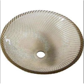 Oceana JSG Oceana Swirl Vessel Sink, Fawn 005-202-120