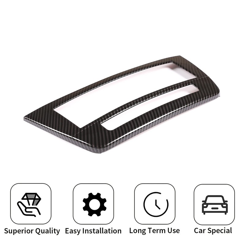DIYUCAR ABS Plastic Car Center Console for Benz C Class