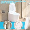 Toilet Seat Bumper for Kohler 1133070 1236365 Replacement Parts Set