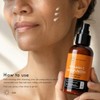 Natural Vitamin C Face Moisturizer - Lightweight, Brightening, Anti Aging