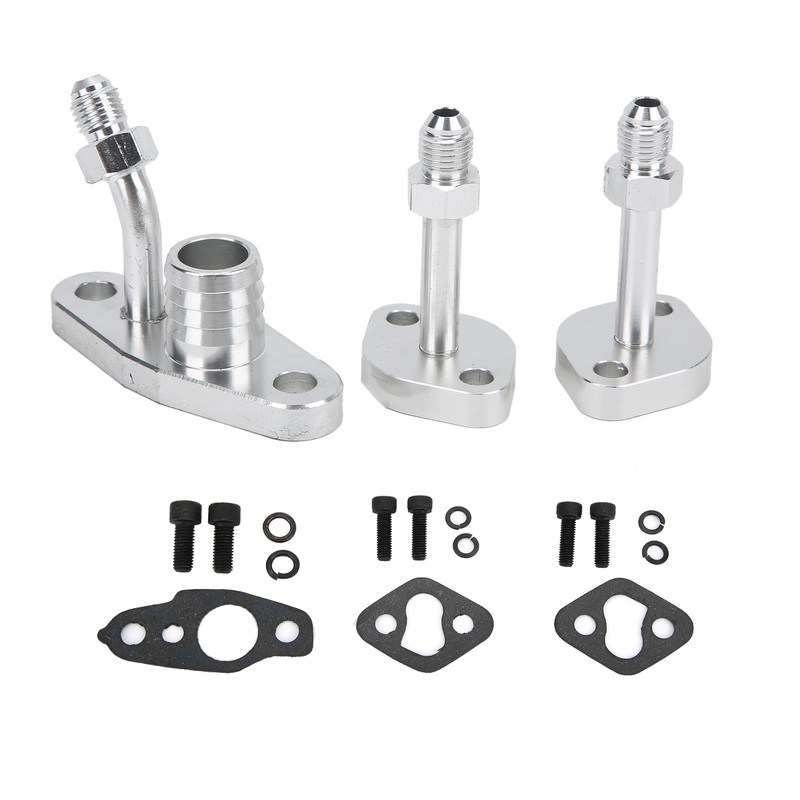 Car Turbo Oil Feed Drain Flange Kit K026‑0043 Maintenance Replacement