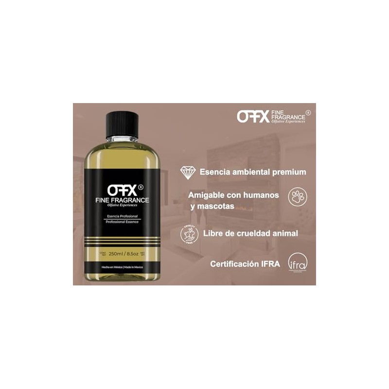 Fine Fragrance, Esencia para difusor aroma Bambu Select, 250ml, ultra