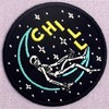 Drunk On The Chill Moon Patch Embroidered Applique Iron On