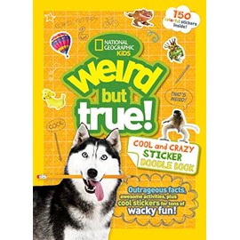 Weird But True! Cool and Crazy Sticker Doodle Book