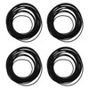 Alnicov 4 Pack Watch Back Cover Sealing Ring Waterproof Ring