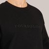 FOURSOLOS Sweatshirt for Women - Cozy Women's Sweatshirt, Casual, Stylish