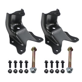 IBESTWOLF Pair Rear Leaf Spring Shackle and Hanger Kit 722-075 722-018 for 2000-2005 Ford Excursion 2000-2007 F250 F350 Super Duty