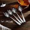 KEAWELL Premium Louise Spoons Set, Set of 4, 18/10 Stainless