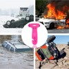 MOTORBUDDY 2 Pack Car Safety Hammer, Pink Emergency Escape Hammer