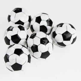 KAMACA Set of 6 Magic Towels Football in Small Footballs Sweetly Packaged 100% Cotton (Set of 6 (= 6 Pieces) Football)