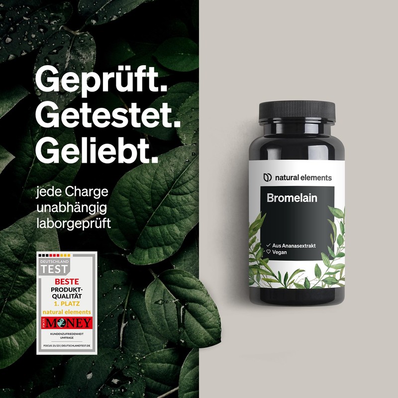Bromelain - 400 mg (2000 F.I.P) - 90 Enteric Juice-Resistant