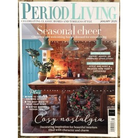PERIOD LIVING MAGAZINE January 2025 ISSUE 416 Cosy Nostalgia