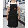 crazy bean BBQ Apron for Men Women Adjustable Work Apron