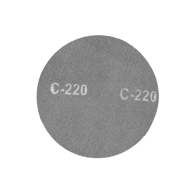 5 x Hook and Loop 225mm Mesh Sanding Discs 220