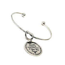 To My Niece Charm Bracelet, Never Forget That I Love You, Believe In Yourself, I Believe In You, Niece Gift, Niece Birthday