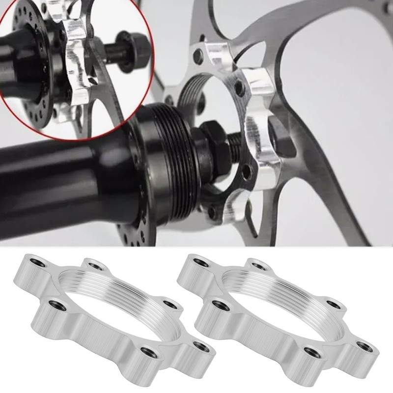 EMSea 8 Pieces 48 mm Bicycle Freewheel Thread Hubs Disc