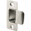 Prime-Line U 10278 Two Piece Adjustable Door Strike, Chrome Plated